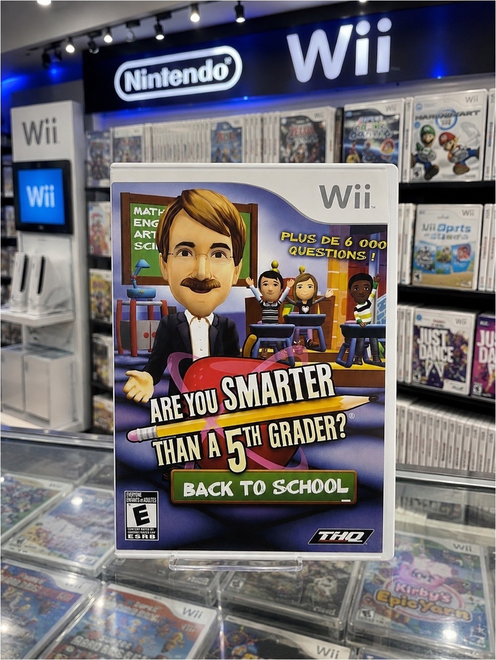 Are You Smarter Than A 5th Grader Back To School Wii CIB Tested